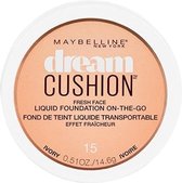 Maybelline Dream Cushion On-The-Go Liquid Foundation - 15 Ivory