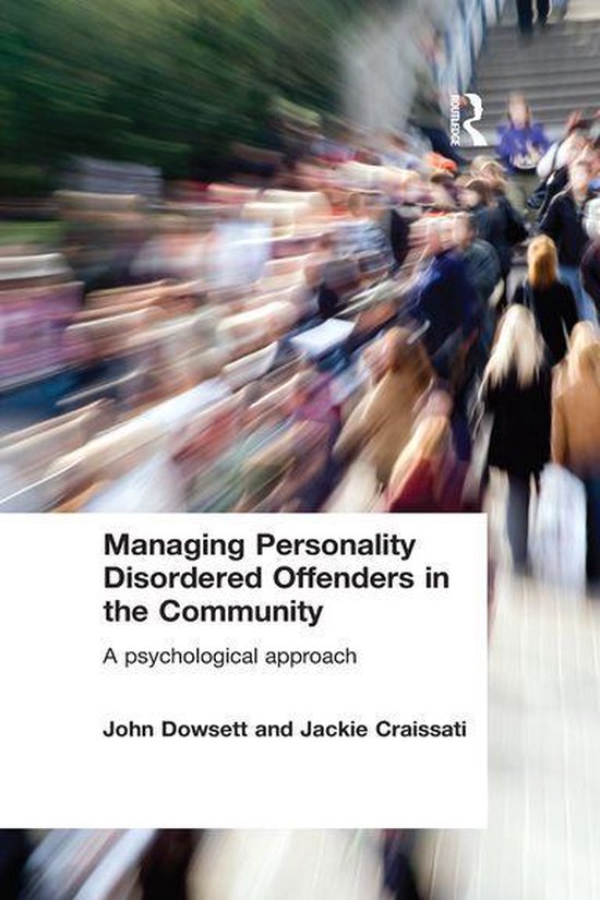 Managing Personality Disordered Offenders in the Community - cover