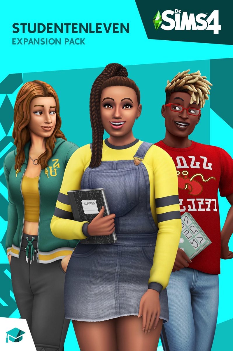 De Sims 4: Studentenleven - Expansion Pack - Windows + MAC - Code in a Box - Electronic Arts