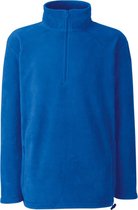 Fruit Of The Loom Heren Halve Ritssluiting Buiten Fleece Top (Royaal Blauw)