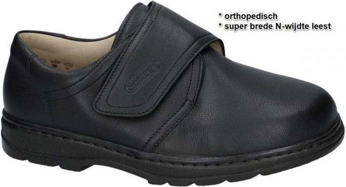Solidus -Heren zwart comfort orthoped