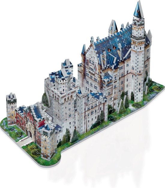 aanraken Vooruit Maak los Neuschwanstein kasteel - 3D puzzel - 890 Stukjes | bol.com