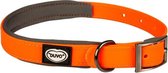 Duvo+ South halsband pvc Neon oranje 40-65cm/25mm