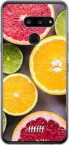 LG G8 ThinQ Hoesje Transparant TPU Case - Citrus Fruit #ffffff