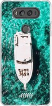 LG V20 Hoesje Transparant TPU Case - Yacht Life #ffffff