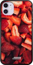 iPhone 11 Hoesje TPU Case - Strawberry Fields #ffffff