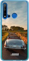 Huawei P20 Lite (2019) Hoesje Transparant TPU Case - Oldtimer Mercedes #ffffff