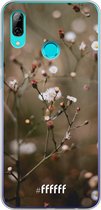 Huawei P Smart (2019) Hoesje Transparant TPU Case - Flower Buds #ffffff