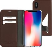 Mobiparts Classic Wallet Case Apple iPhone X/XS Brown