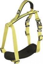 Duvo+ North harnas nylon Neon geel 40-50cm/15mm