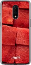 OnePlus 7 Hoesje Transparant TPU Case - Sweet Melon #ffffff