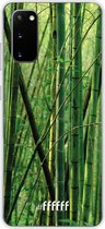 Samsung Galaxy S20 Hoesje Transparant TPU Case - Bamboo #ffffff