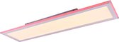 LED Plafondlamp - Plafondverlichting - Trion Colombo - 38W - Aanpasbare Kleur - RGBW - Rechthoek - Mat Wit - Kunststof - BES LED