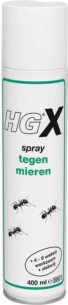 HGX spray tegen mieren - 400ml - uiterst effectief middel tegen mieren