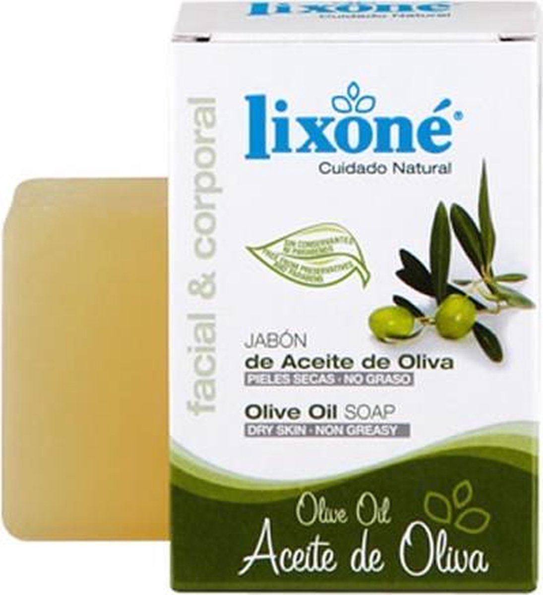 Lixoné Olive Oil Soap Dry Skin Non Greasy 125g