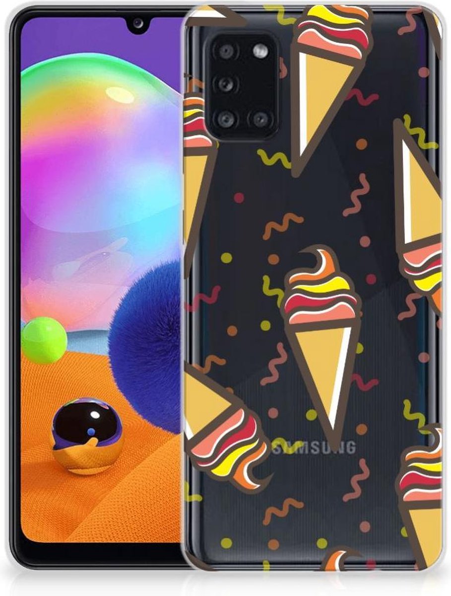 Samsung Galaxy A31 Siliconen Case Icecream