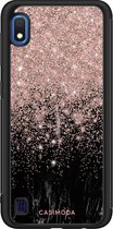 Samsung A10 hoesje - Marmer twist | Samsung Galaxy A10 case | Hardcase backcover zwart