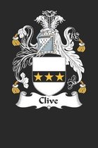 Clive: Clive Coat of Arms and Family Crest Notebook Journal (6 x 9 - 100 pages)