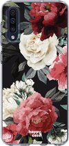 HappyCase Samsung Galaxy A50 Hoesje Flexibel TPU Rozen Print