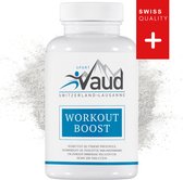 Vaud Sport | Workout Boost | Caffeïne pillen | Enegieboost zonder toegevoegde stoffen | 200 tabletten | Hoog gedoseerd | Cafeïne