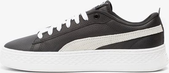 puma smash platform white