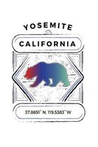 Yosemite California: Notebook For Camping Hiking Fishing and Skiing Fans. 6 x 9 Inch Soft Cover Notepad With 120 Pages Of College Ruled Pap