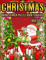 Christmas Word Search Puzzle Book For Kids Ages 4-8