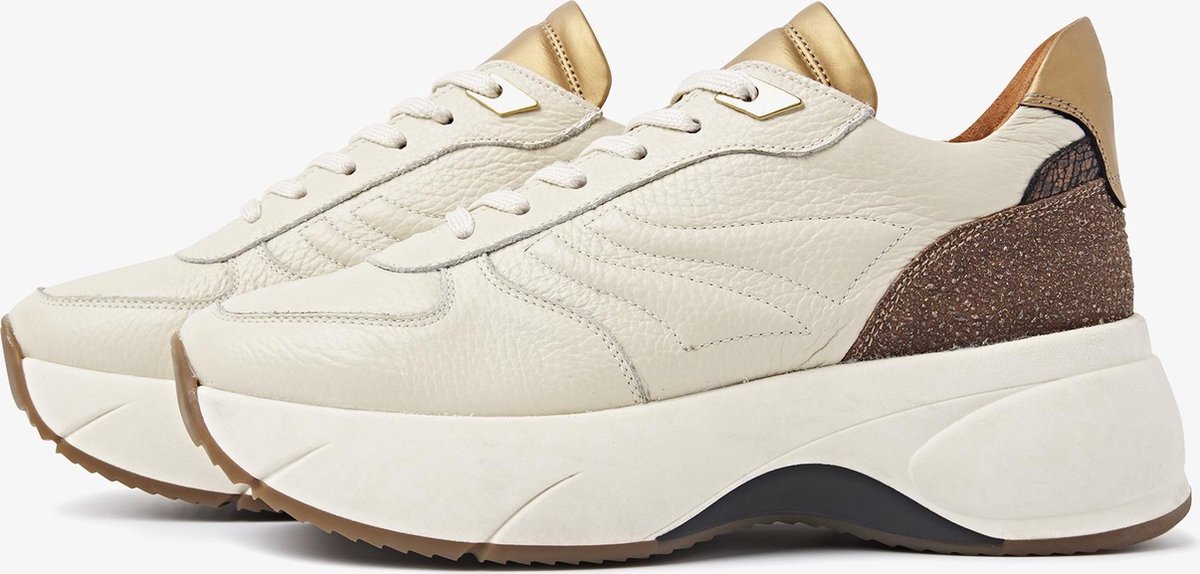 VIA VAI Naja Cloud beige sneakers maat 41 - Schoenen.nl
