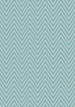 Cadeaupapier Blauw Zigzag Motief K601889-4 - Vellen: Plano: 50x70 - 500st