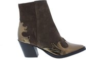 TANGO ella oblique 12 Enkellaarzen women Maat: 39 brown j cognac suede-bronze western suede