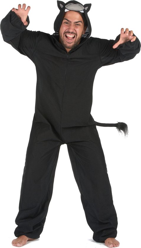 LUCIDA - Panthère Zwart costume grenouillère pour les hommes - Adultes  costumes | bol.com