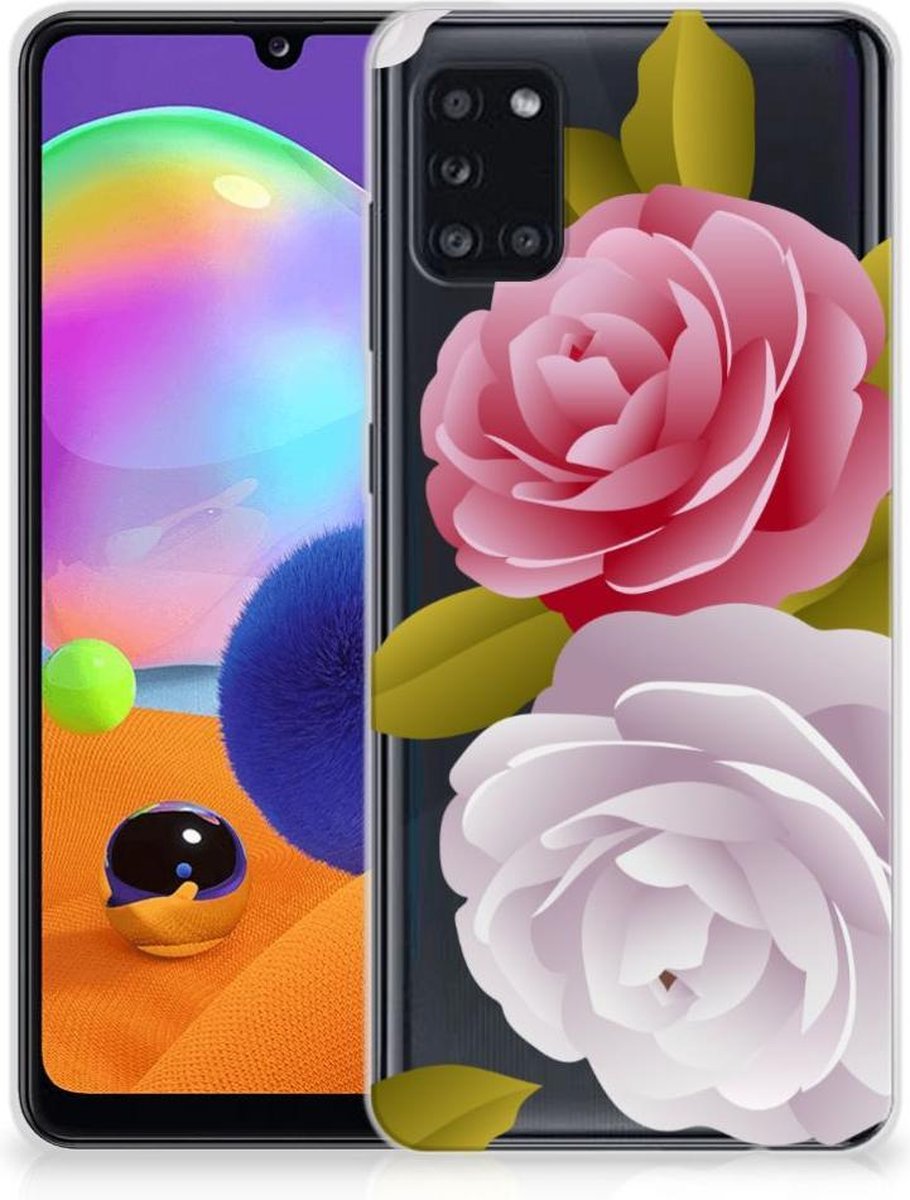 Samsung Galaxy A31 TPU Case Roses