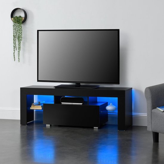 Tv meubel Grimsey met led verlichting 130x35x45