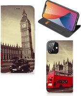 Smartphone Hoesje Geschikt voor iPhone 12 | Geschikt voor iPhone 12 Pro Mobiel Bookcase Londen