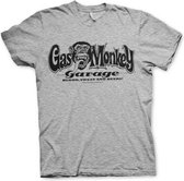 Gas Monkey Garage Heren Tshirt -M- Logo Grijs