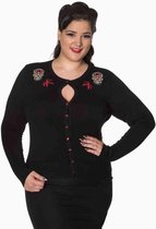 Banned Cardigan -S- EMERIE Zwart