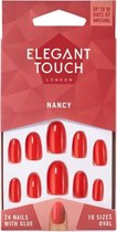 Elegant Touch Polish Nancy Red Oval