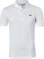 Lacoste Sport polo regular fit stretch - wit - Maat: 5XL