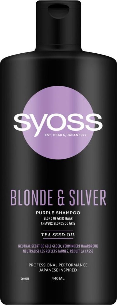 Syoss Blonde and Silver Shampoo 440 ml