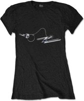 ZZ Top Dames Tshirt -XL- Hot Rod Keychain Zwart