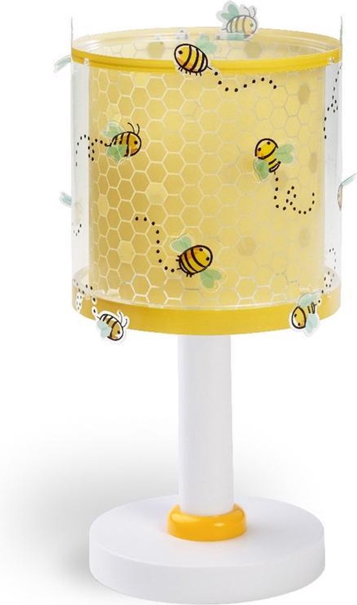 Dalber Bee happy - Tafellamp - Geel