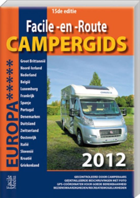 Campergids Facile-En-Route Europa 2012 - cover
