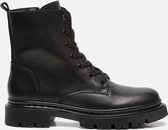 Ann Rocks Veterboots zwart - Maat 41