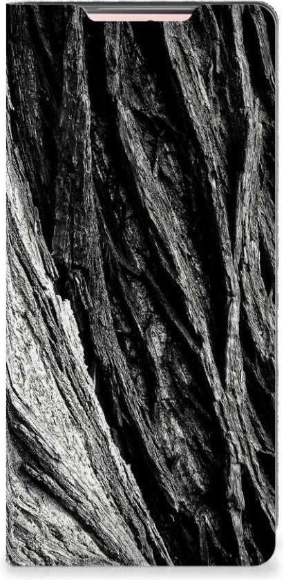 Étui Smartphone Samsung Galaxy Note20 Étui Portefeuille Écorce d'arbre