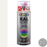Dupli-Color acryllak zijdeglans RAL 9016 verkeerswit - 400 ml