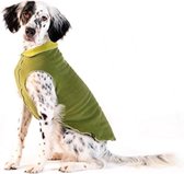 Goldpaw - Double Fleece Pullover - Extra Warme Rekbare Hondenjas/Hondentrui  -  Moss/Avocado - Maat 24 (>30kg)