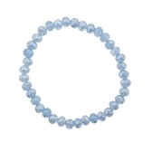 Melady Kralen Armband 37beads*6mm Blauw Kunststof Rond Kralen Armband Dames Armbandjes Sieraden Dames