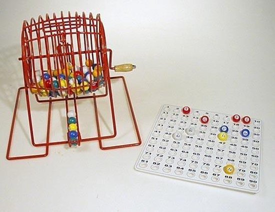 Afbeelding van het spel Bingomolen 1-90 korf ø15,5cm - .