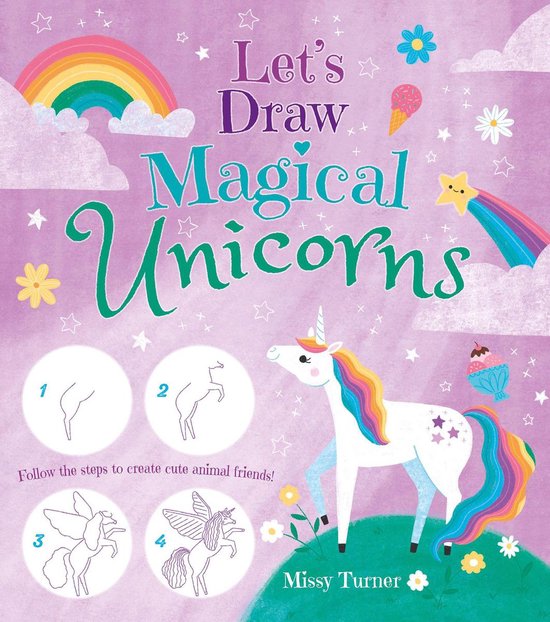 Let's Draw Magical Unicorns - cover