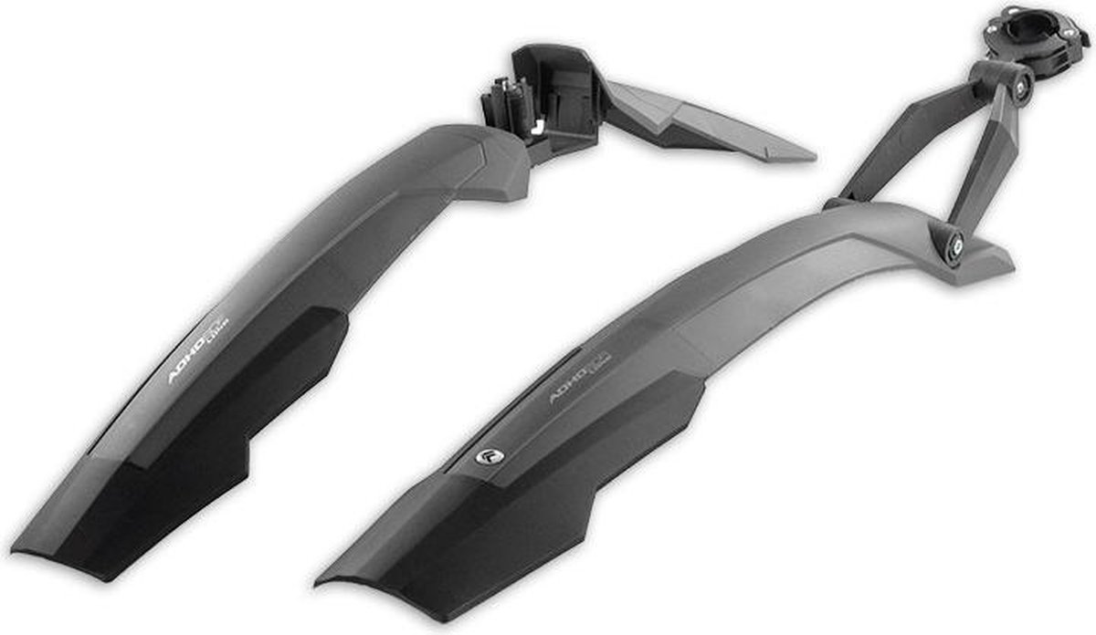Simpla Spatbordset Adhd Long 27.5-29 Inch Grijs/zwart